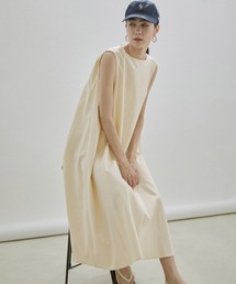 SALON adam et rope' | [選べる2サイズ]【ZOZOTOWN限定】ノースリーブフレアワンピース(ワンピース)