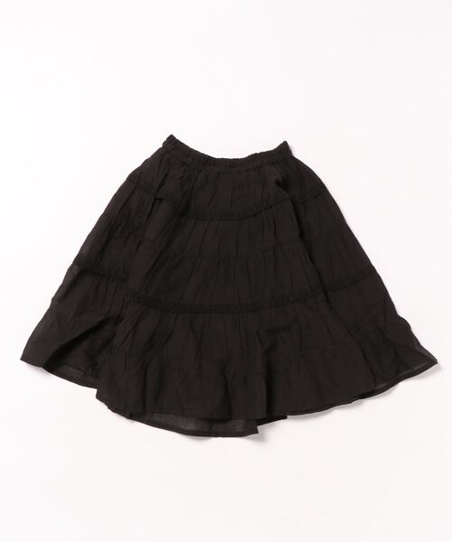 A BOND（アボンド）の「india ティアードスカート(kids/S～LL）（スカート・キッズ・レッド/ピンク/グリーン/ブラック・S/M/L/LL）」の10枚目の写真