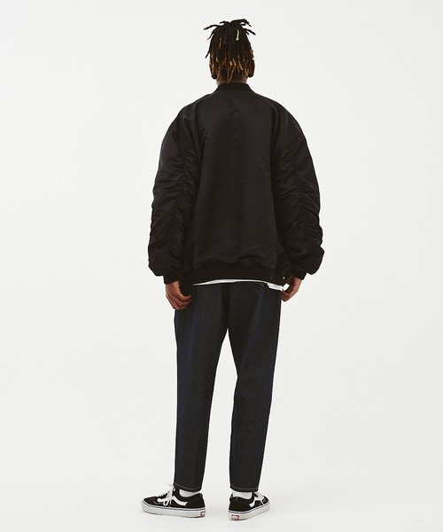 NOISE MAKER（ノイズメーカー）の「2タックワイドテーパードデニムパンツ（デニムパンツ・メンズ・グリーン系その他/イエロー系その他・MEDIUM/LARGE/X-LARGE）」の5枚目の写真