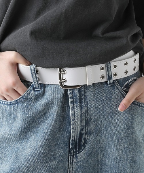 MAISON SPECIAL ベルト 「UNISEX」Shoe-Lace Leather Long Belt
