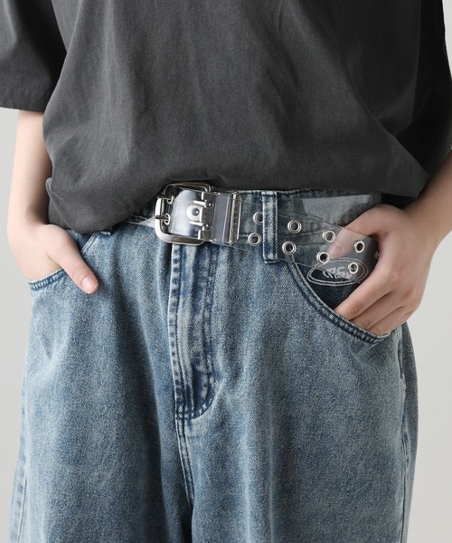 ホワイトレザーアイレットベルト　ベルト 長さ調節可能】マルチカラーアイレットベルト（ベルト）｜MSG