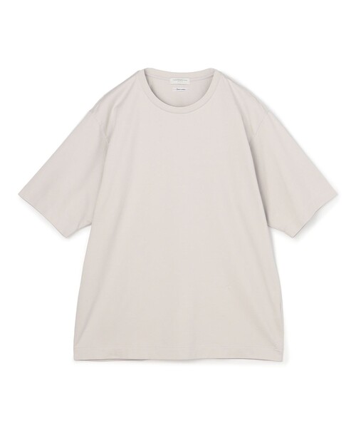 TOMORROWLAND （トゥモローランド）の「スビンコットン クルーネックカットソー（Tシャツ/カットソー・メンズ・イエロー/ネイビー/キャメル/ホワイト/ライトグレー/カーキ・L/M/S/XS）」の3枚目の写真