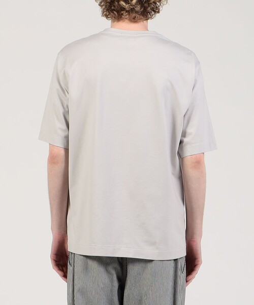 TOMORROWLAND （トゥモローランド）の「スビンコットン クルーネックカットソー（Tシャツ/カットソー・メンズ・イエロー/ネイビー/キャメル/ホワイト/ライトグレー/カーキ・L/M/S/XS）」の13枚目の写真