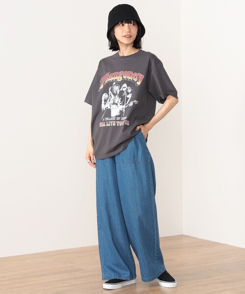 BEAMS HEART（ビームスハート）の「ワイルド グラフィック Tシャツ(ユニセックス)（Tシャツ/カットソー・メンズ・ブラック系その他/ブラック系その他3/ブラック系その他2・SMALL/MEDIUM/LARGE）」の21枚目の写真