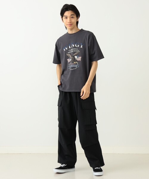 BEAMS HEART（ビームスハート）の「ワイルド グラフィック Tシャツ(ユニセックス)（Tシャツ/カットソー・メンズ・ブラック系その他/ブラック系その他3/ブラック系その他2・SMALL/MEDIUM/LARGE）」の17枚目の写真