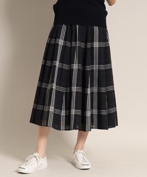 Dessin | 【新色登場・ウエストゴム】映えチェック/ストライプスカート<XS~L>(スカート)