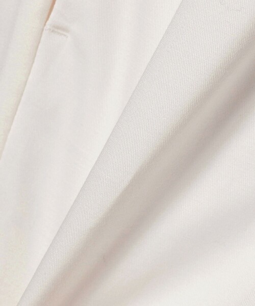 giabsarchivio / 別注 ストレッチコットン 1プリーツ ドローコード