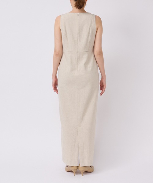 RIVE DROITE（リヴドロワ）の「MONN.:.(モン)/LINENワンピース（ワンピース・レディース・ベージュ/ブラック・FREE）」の22枚目の写真