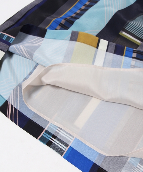 Paul Smith 青・黒ストライプ ワンピース Paul Smith BLACK Paul by Paul Smith（ポールスミスブラック