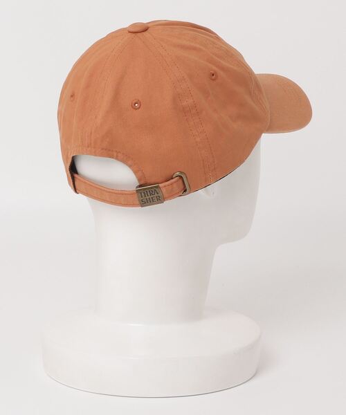 THRASHER（スラッシャー）の「THRASHER/スラッシャー キャップ 6パネル 刺繍ロゴ THR-C01KX（キャップ・メンズ・ホワイト/ブラック×ブラック/オレンジ・FREE）」の4枚目の写真