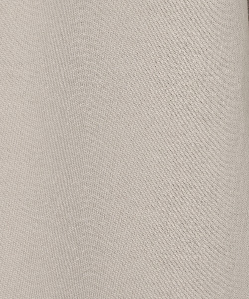 three dots(スリードッツ)の「スーパーファイン クルーネックTシャツ(Tシャツ/カットソー・レディース・グレー系その他/ホワイト・SMALL)」の9枚目の写真
