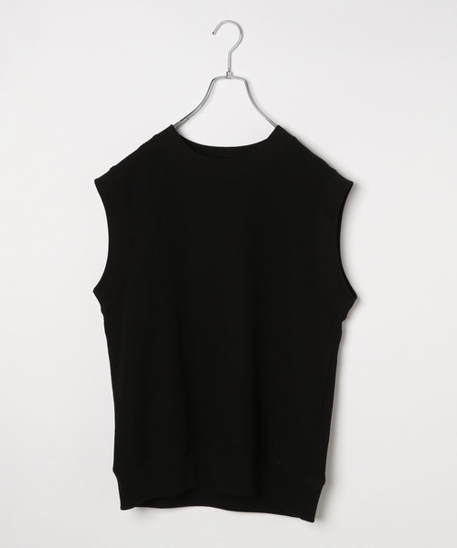 GLOBAL WORK(グローバルワーク)の「ワッフルベストSET/AND YUA ANY/ 162774(その他トップス・キッズ・ブラック/ベージュ・160cm/150cm)」の8枚目の写真