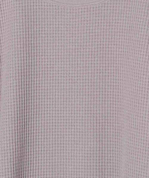 GLOBAL WORK(グローバルワーク)の「ワッフルベストSET/AND YUA ANY/ 162774(その他トップス・キッズ・ブラック/ベージュ・160cm/150cm)」の12枚目の写真