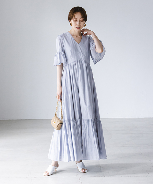 ねねいも⭐︎さま専用　MARIHA すずらんのドレス　36(S) NOBLEカラー別注》MARIHA/マリハ すずらんのドレス（ワンピース