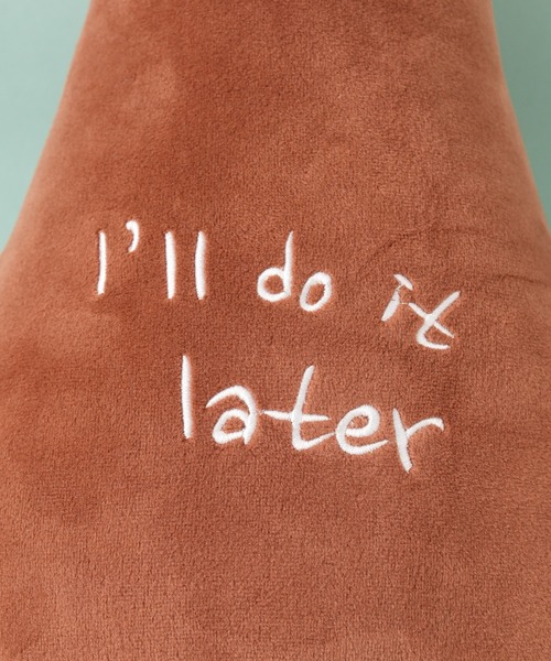 BIRTHDAY BAR(バースデイバー)の「【I am a SLOTH】ナマケモノ もっちりクッション Mサイズ(クッション/クッションカバー・レディース・レッド/グリーン・フリー)」の4枚目の写真