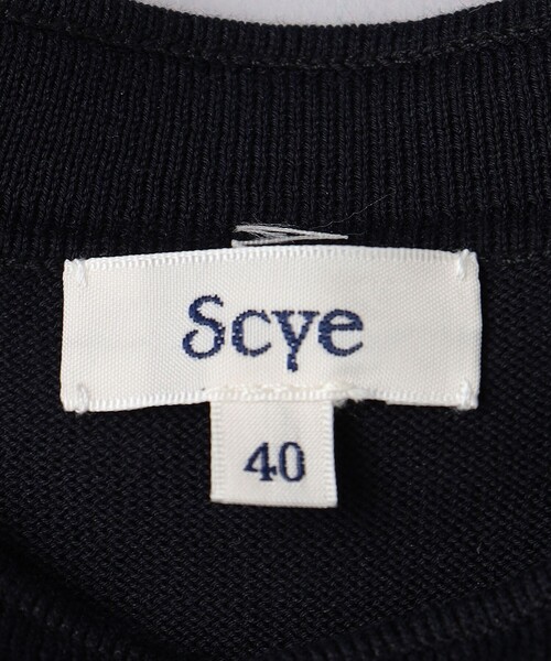 Scye（サイ）の「＜SCYE＞ 16ゲージ バンドカラー シャツ（シャツ/ブラウス・メンズ・ダークグレー/ネイビー・38/40）」の11枚目の写真