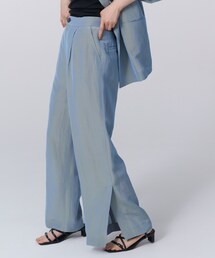 GALLEST | 【BAILA6月号掲載】エシカルシャンブレーワイドパンツ(その他パンツ)