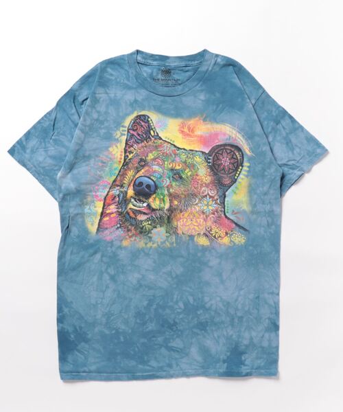 THE MOUNTAIN（ザマウンテン）の「【THE MOUNTAIN】（UN）THE MOUNTAIN PRINT TEE（Tシャツ/カットソー・メンズ・D/A/C/E・MEDIUM）」の2枚目の写真