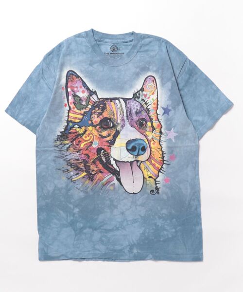 THE MOUNTAIN（ザマウンテン）の「【THE MOUNTAIN】（UN）THE MOUNTAIN PRINT TEE（Tシャツ/カットソー・メンズ・D/A/C/E・MEDIUM）」の4枚目の写真