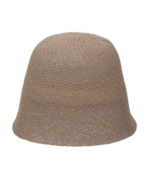 earth music&ecology(アースミュージックアンドエコロジー)の「ベルサーモハット(ハット・レディース・ライトイエロー/ブラック/グレイッシュベージュ・FREE)」の13枚目の写真