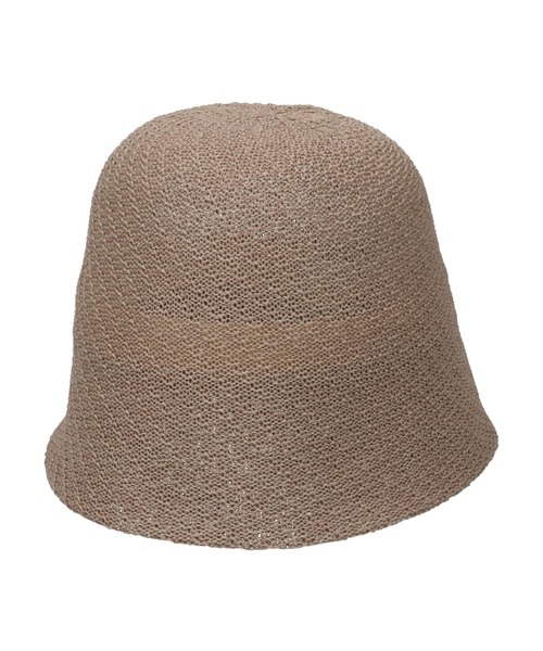 earth music&ecology(アースミュージックアンドエコロジー)の「ベルサーモハット(ハット・レディース・ライトイエロー/ブラック/グレイッシュベージュ・FREE)」の10枚目の写真