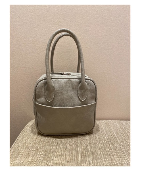 E&C closet…（イーアンドシークローゼット）の「chicスクエアミニバッグ（ショルダーバッグ・レディース・ブラック/ライトグレー/ダークグレー・FREE）」の20枚目の写真