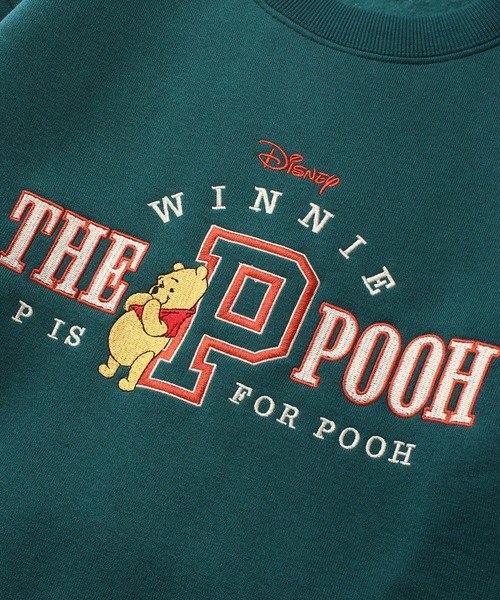 Disney（ディズニー）の「【Disney/ディズニー】アートワークデザイン 裏起毛  刺繍クルー スウェットトレーナー（スウェット・レディース・グリーン/オートミール/レンガ/ライトパープル・M/L）」の7枚目の写真