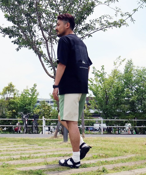 NANGA(ナンガ)の「NANGA×GrandPARK/ナンガ×グランドパーク別注バックプリントTシャツ(Tシャツ/カットソー・メンズ・グレー/グリーン/ブラック/ホワイト/ネイビー・MEDIUM/LARGE/X-LARGE)」の21枚目の写真