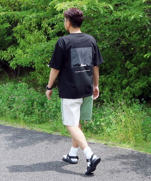 NANGA(ナンガ)の「NANGA×GrandPARK/ナンガ×グランドパーク別注バックプリントTシャツ(Tシャツ/カットソー・メンズ・グレー/グリーン/ブラック/ホワイト/ネイビー・MEDIUM/LARGE/X-LARGE)」の20枚目の写真