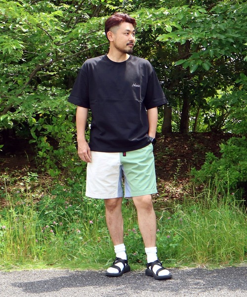 NANGA(ナンガ)の「NANGA×GrandPARK/ナンガ×グランドパーク別注バックプリントTシャツ(Tシャツ/カットソー・メンズ・グレー/グリーン/ブラック/ホワイト/ネイビー・MEDIUM/LARGE/X-LARGE)」の19枚目の写真