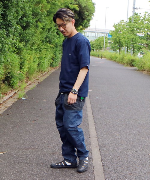 NANGA(ナンガ)の「NANGA×GrandPARK/ナンガ×グランドパーク別注バックプリントTシャツ(Tシャツ/カットソー・メンズ・グレー/グリーン/ブラック/ホワイト/ネイビー・MEDIUM/LARGE/X-LARGE)」の10枚目の写真