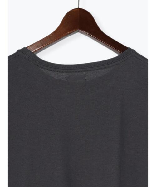 Te chichi(テチチ)の「アーチロゴTシャツ(Tシャツ/カットソー・レディース・ブラック/ブルー/チャコールグレー・F)」の21枚目の写真