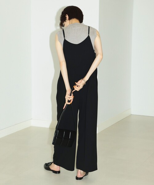 B:MING by BEAMS(ビーミングバイビームス)の「B:MING by BEAMS / ウォッシャブル サロペット(サロペット/オーバーオール・レディース・ブラック/ベージュ・SMALL/MEDIUM)」の17枚目の写真