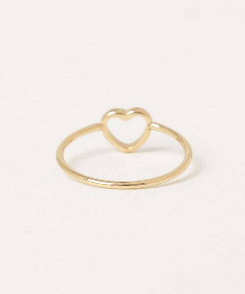 CENE（セネ）の「【CENE】セネ/ ハートピンキーリング（リング・レディース・ゴールド・#3/#5）」の2枚目の写真