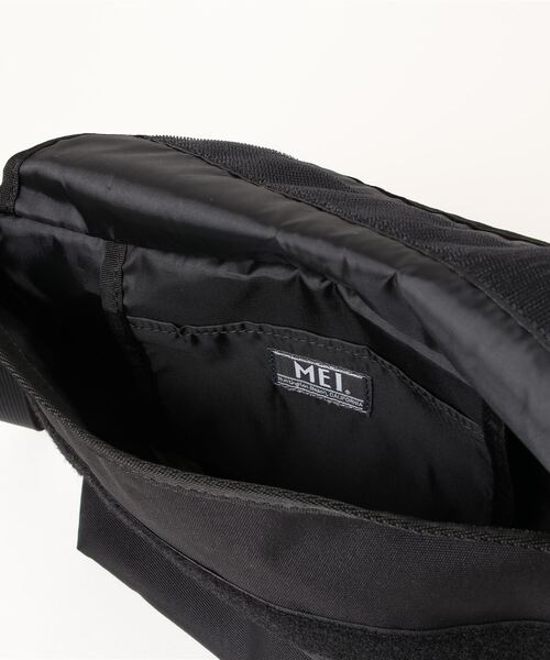 MEI（メイ）の「【MEI/メイ】メッセンジャーバッグ（メッセンジャーバッグ・レディース・ブラック/ベージュ・F）」の5枚目の写真