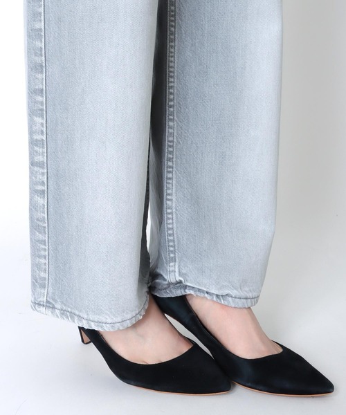 セール】upper hights 【THE NIECE】ワイドストレートパンツ（デニム