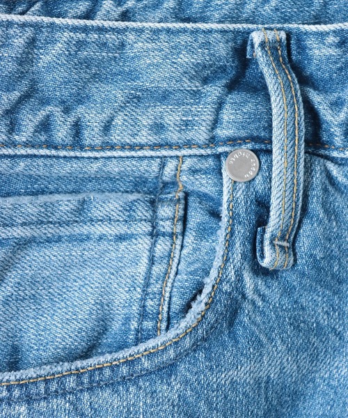 upperhights（アッパーハイツ）の「upper hights 【THE NIECE】ワイドストレートパンツ（デニムパンツ・レディース・ライトブルー/ブラック/ブルー系その他・23/24/22）」の5枚目の写真