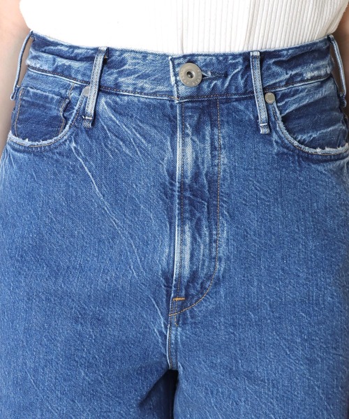 セール】upper hights 【THE NIECE】ワイドストレートパンツ（デニム