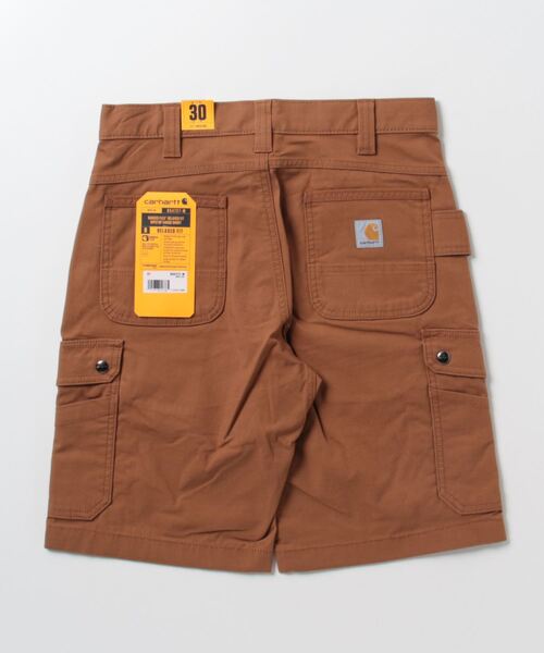 Carhartt(カーハート)の「Carhartt カーゴショート(カーゴパンツ・メンズ・ブラウン/ダークグリーン/ライトグレー・32inch/36inch/30 inch/30inch/34inch)」の4枚目の写真