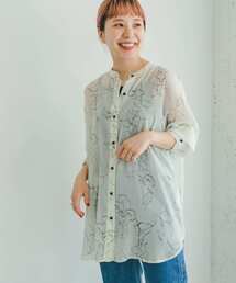 ITEMS URBANRESEARCH | シアーヨウリュウバンドカラーシャツ(シャツ/ブラウス)