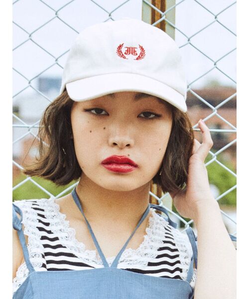 jouetie（ジュエティ）の「ロゴキャップ（キャップ・レディース・ネイビー/オフホワイト・FREE）」の8枚目の写真