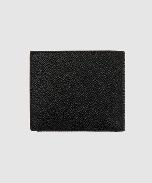 THOM BROWNE（トムブラウン）の「BILLFOLD W/ FOLD OUT COIN PURSE IN PEBBLE GRAIN LEATHER（財布・メンズ・ブラック・ONE SIZE）」の2枚目の写真