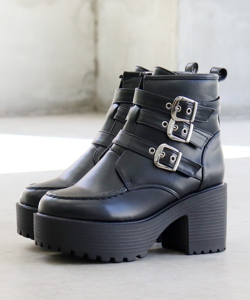 Humant ヒールブーツ ブーツ HUMANT (ヒューマント) 27cm ヒールブーツブーツ
