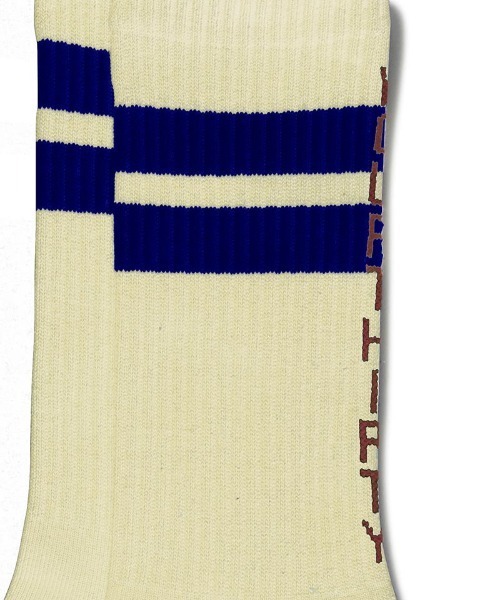 430(フォーサーティ)の「mko11416- CM VERT EMB LONG SOX ロングソックス(ソックス/靴下・メンズ・ホワイト/ベージュ/グリーン・FREE)」の4枚目の写真