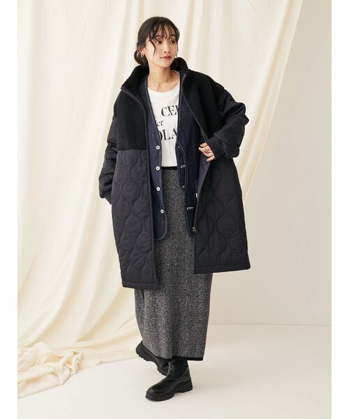 CRAFT STANDARD BOUTIQUE(クラフトスタンダードブティック)の「デニムワークベスト(ベスト・レディース・ダークインディゴブルー/インディゴブルー・M/L)」の3枚目の写真