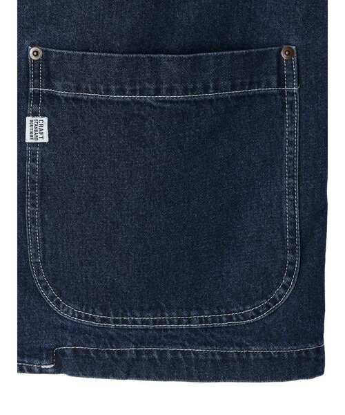 CRAFT STANDARD BOUTIQUE(クラフトスタンダードブティック)の「デニムワークベスト(ベスト・レディース・ダークインディゴブルー/インディゴブルー・M/L)」の13枚目の写真