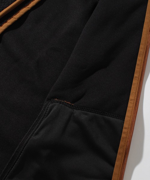 Carhartt(カーハート)の「【Carhartt/カーハート】RELAXED FIT FLEECE FULL ZIP VEST/リラックスフィット フルジップベスト(ベスト・メンズ・カーキ/ブラック・S)」の22枚目の写真