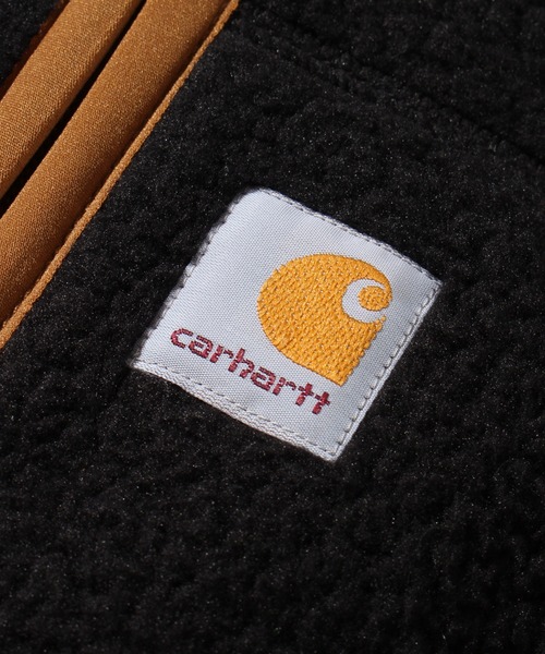 Carhartt(カーハート)の「【Carhartt/カーハート】RELAXED FIT FLEECE FULL ZIP VEST/リラックスフィット フルジップベスト(ベスト・メンズ・カーキ/ブラック・S)」の19枚目の写真
