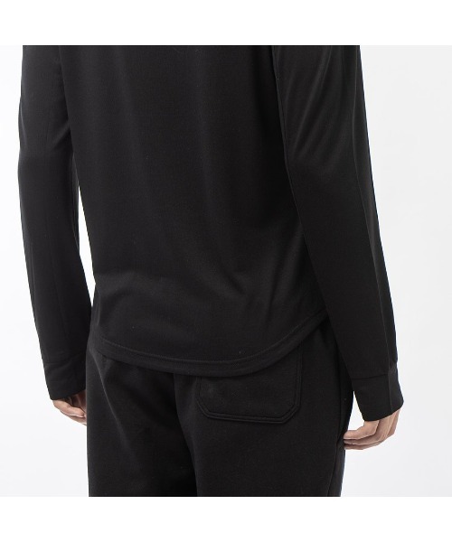 Reebok(リーボック)の「アクティブチル+ドリームブレンド ロングスリーブ Tシャツ / TS AC+DREAMBLEND LONG SLEEVE TEE(Tシャツ/カットソー・メンズ・ライトグレー/ブラック・SMALL/MEDIUM/LARGE/XX-LARGE/X-LARGE/X-SMALL)」の13枚目の写真
