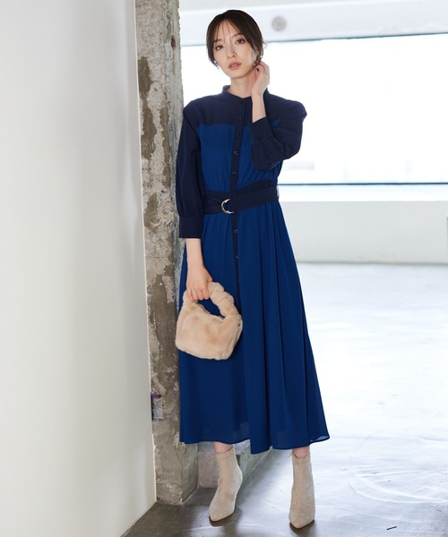 Andemiu（アンデミュウ）の「フェイクファーミニバッグ980205（トートバッグ・レディース・ベージュ/カーキ/ブラック・FREE）」の12枚目の写真